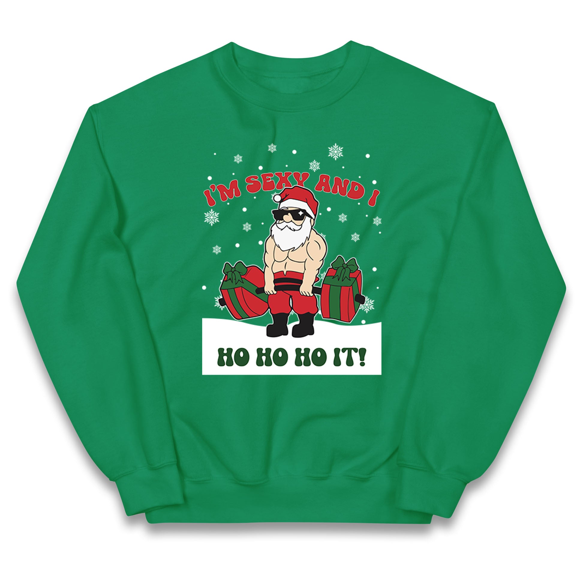 Santa Claus Ho Ho Ho Kids Jumper