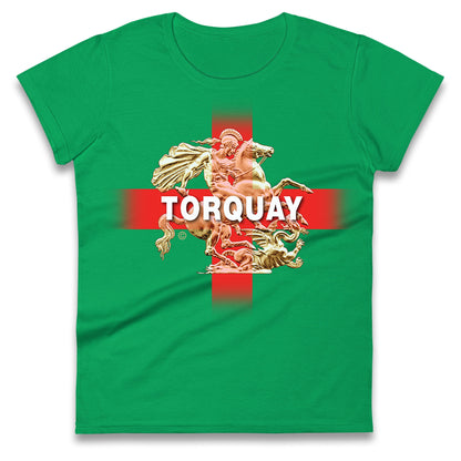 Torquay St George & The Dragon Womens Tee Top