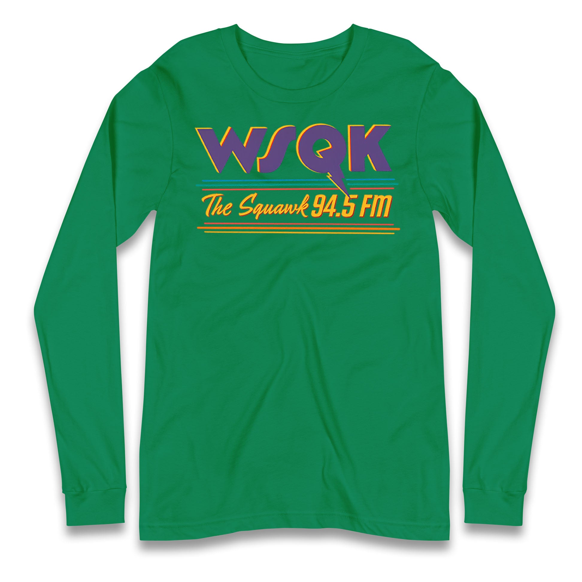 WSQK The Squawk Stranger Things Longsleeve T Shirt