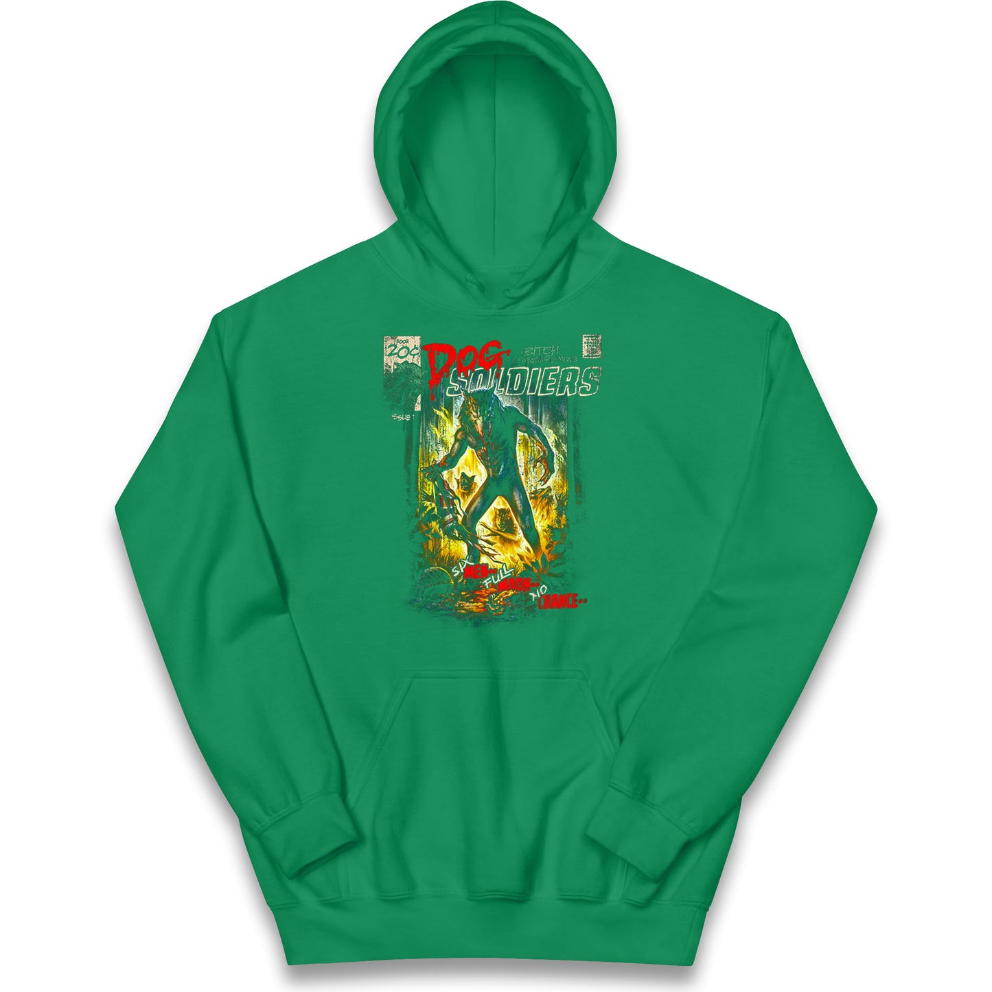 Dog Soldiers A Bitch Of A Werewolf Kids Hoodie