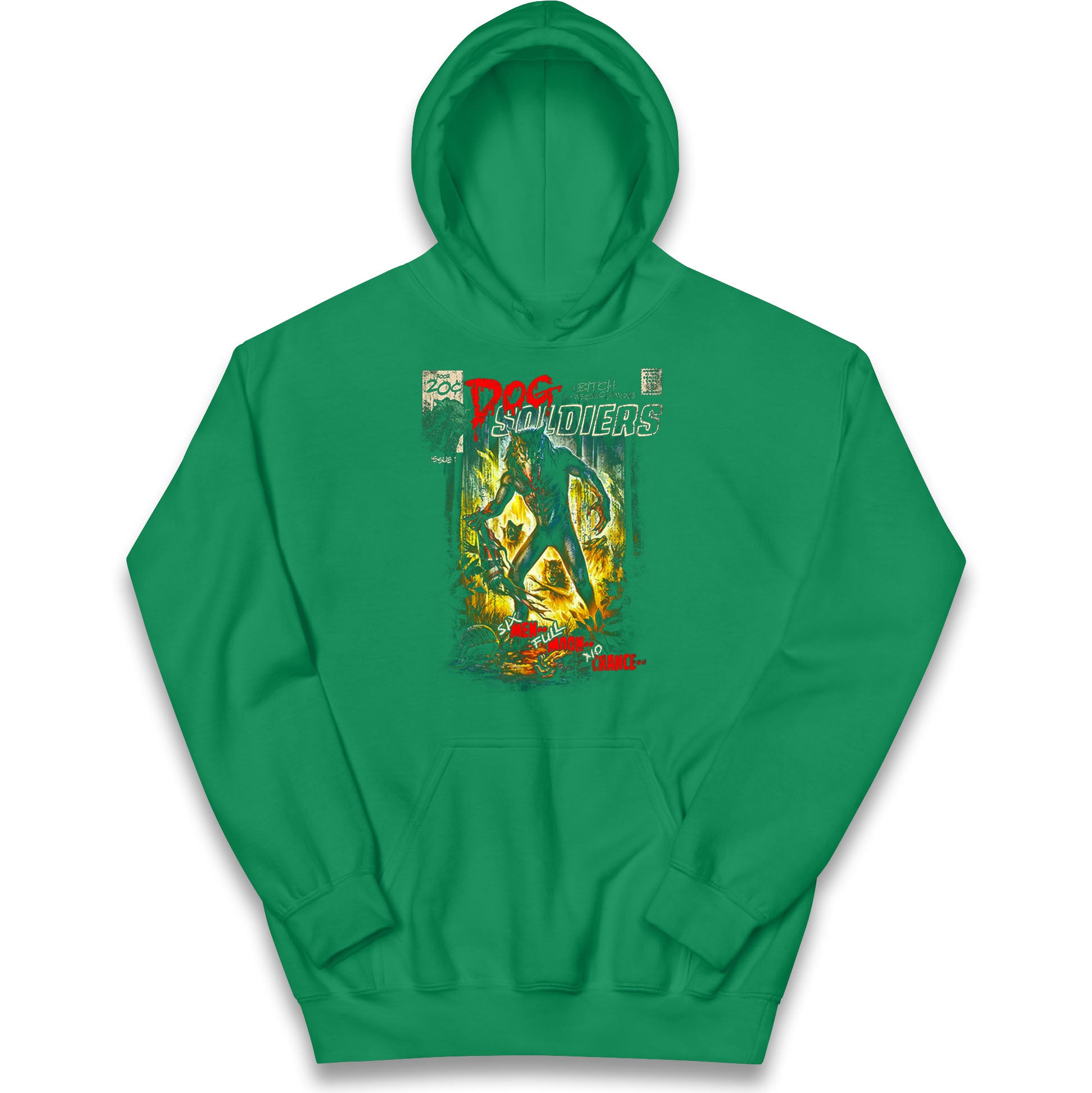 Dog Soldiers A Bitch Of A Werewolf Kids Hoodie
