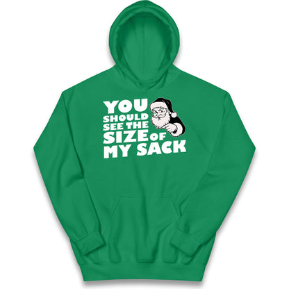 Santas Sack Kids Hoodie