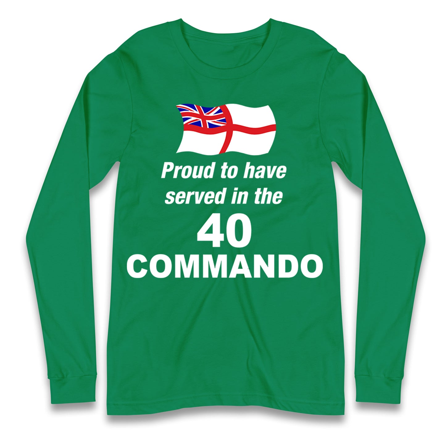 40 Commando Royal Marines Longsleeve T Shirt