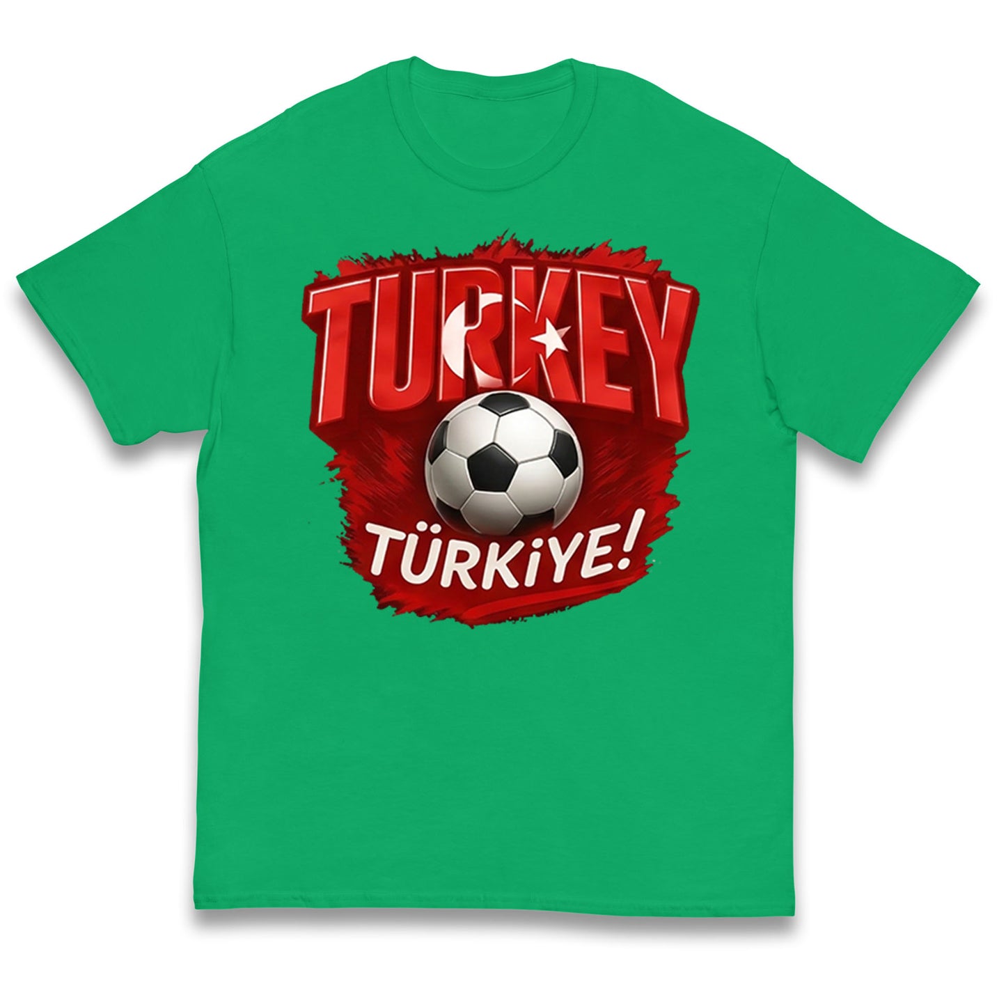 Turkey Retro World Cup Kids T Shirt
