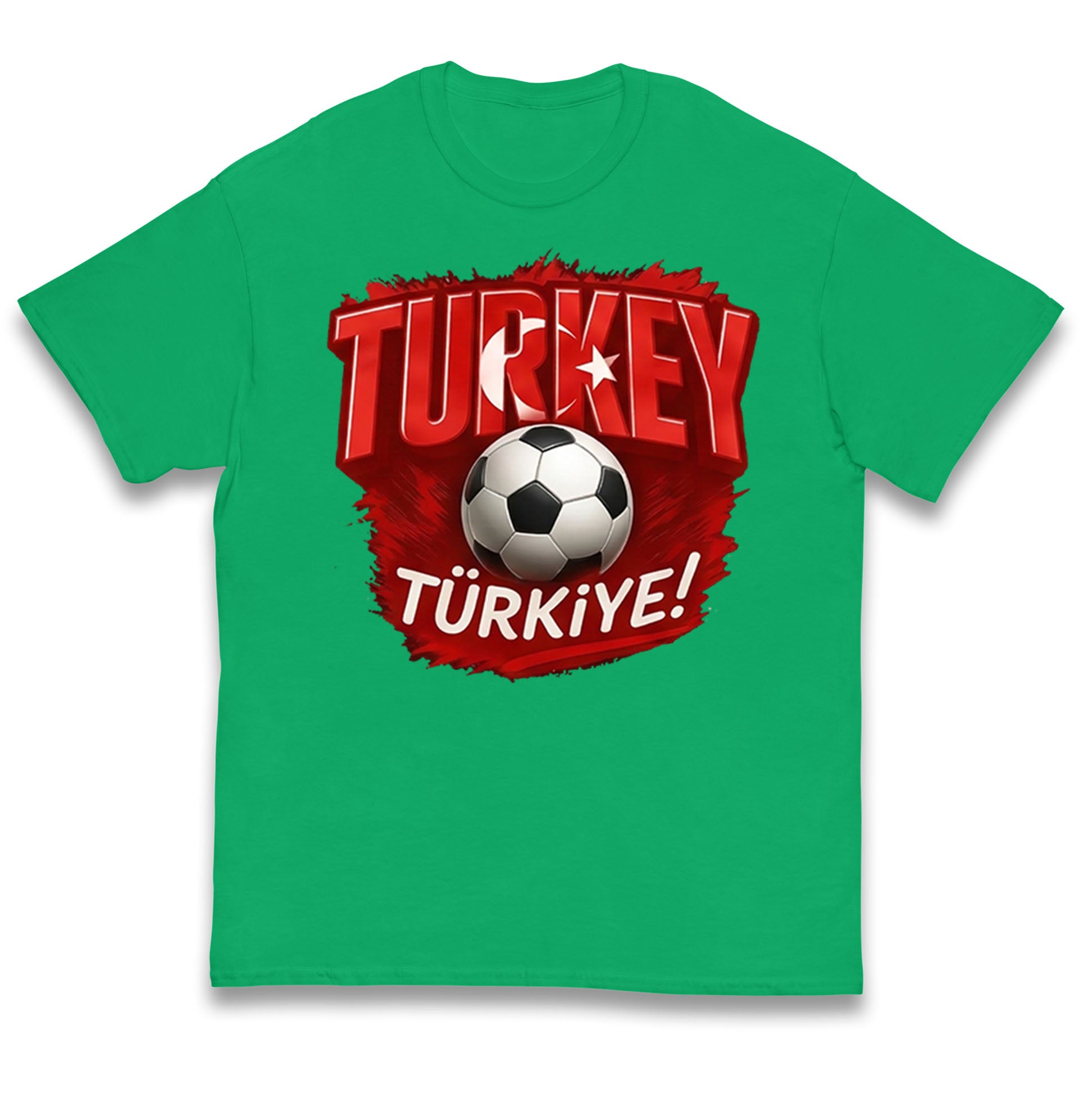 Turkey Retro World Cup Kids T Shirt