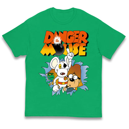 Danger Mouse & Penfold Kids T Shirt