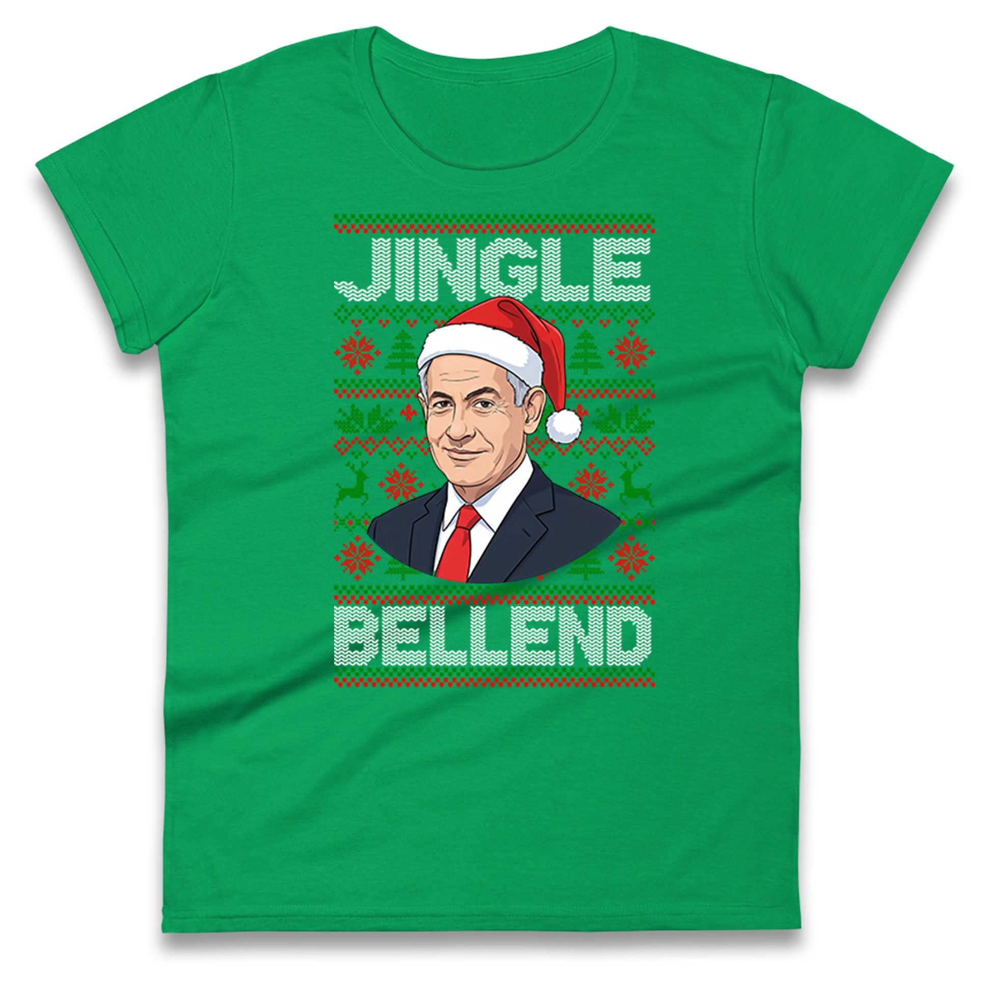 Jingle Bell End Ladies T Shirt 