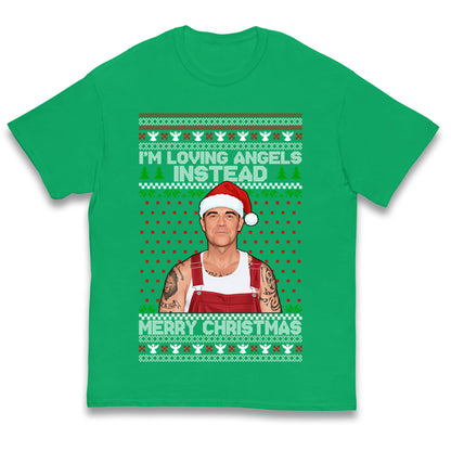 Robbie Williams Christmas Kids T Shirt