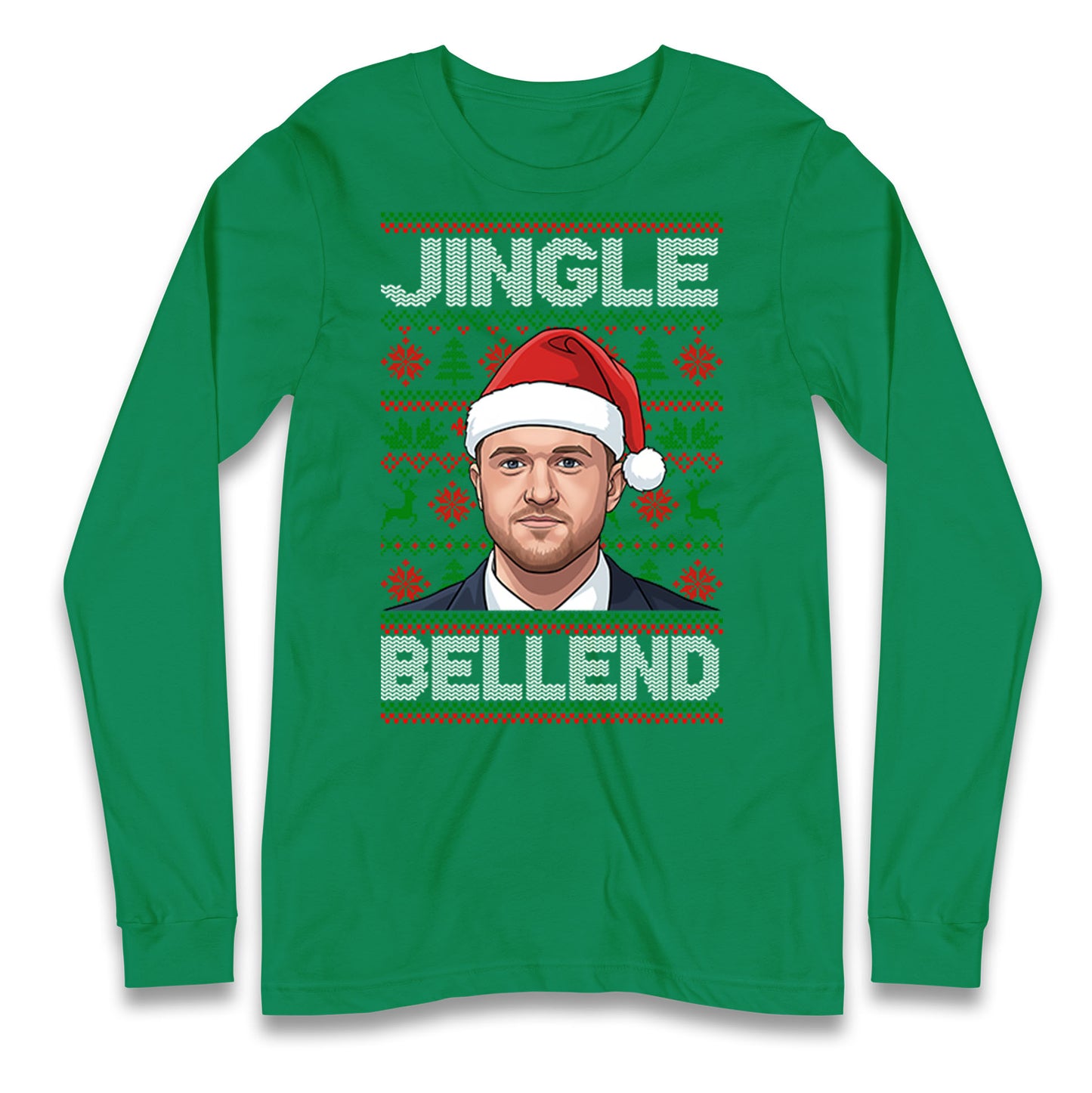 Tommy Robinson Jingle Bell Longsleeve T Shirt 