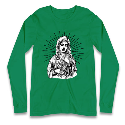Mary Mother Of God Longsleeve T Shirt