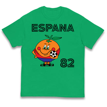 Spain 82 World Cup Kids T Shirt