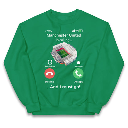 manchester united kids jumper