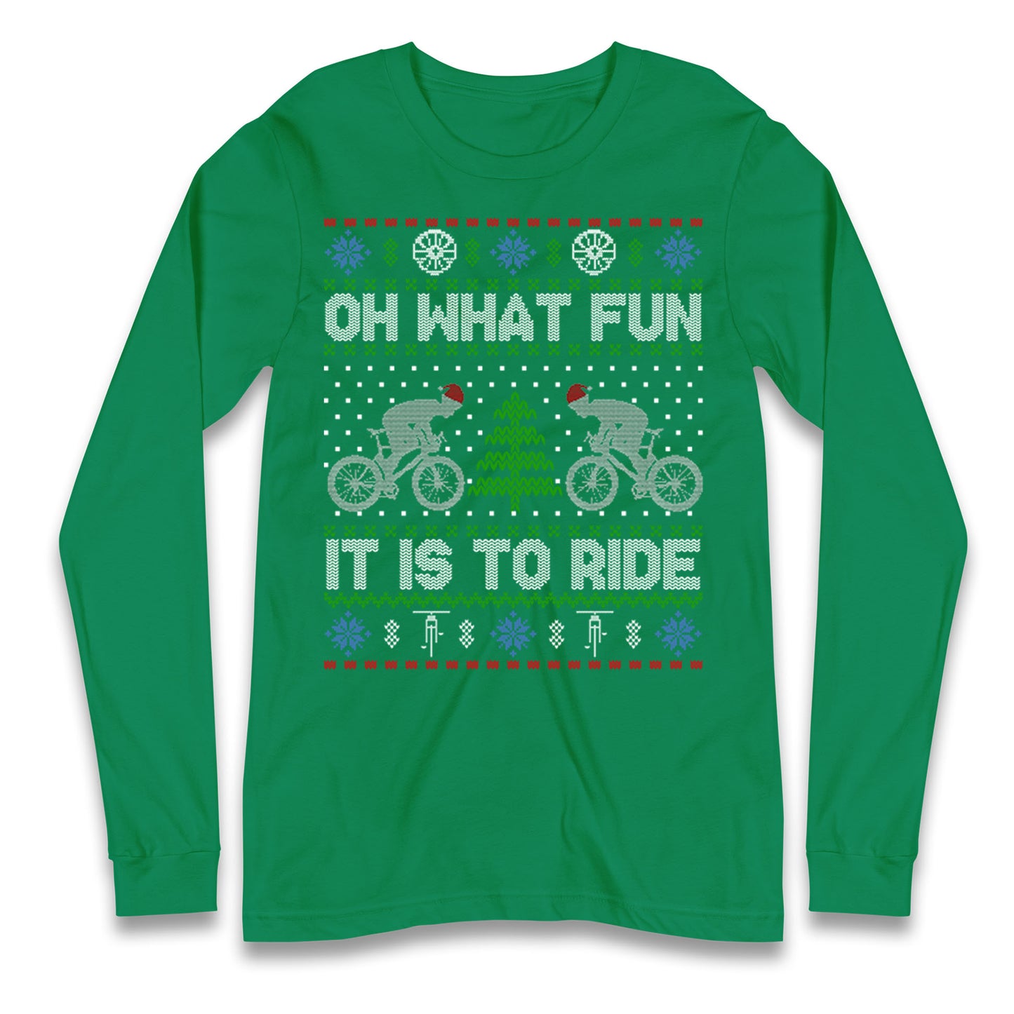 BMX Christmas Longsleeve T Shirt
