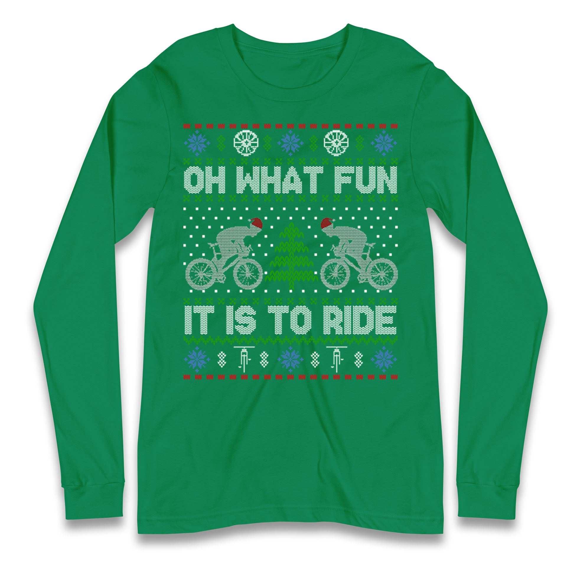 BMX Christmas Longsleeve T Shirt