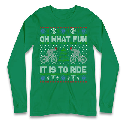 BMX Christmas Longsleeve T Shirt