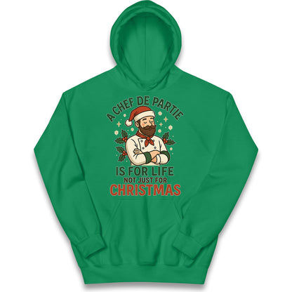 Chef De Partie Christmas Kids Hoodie