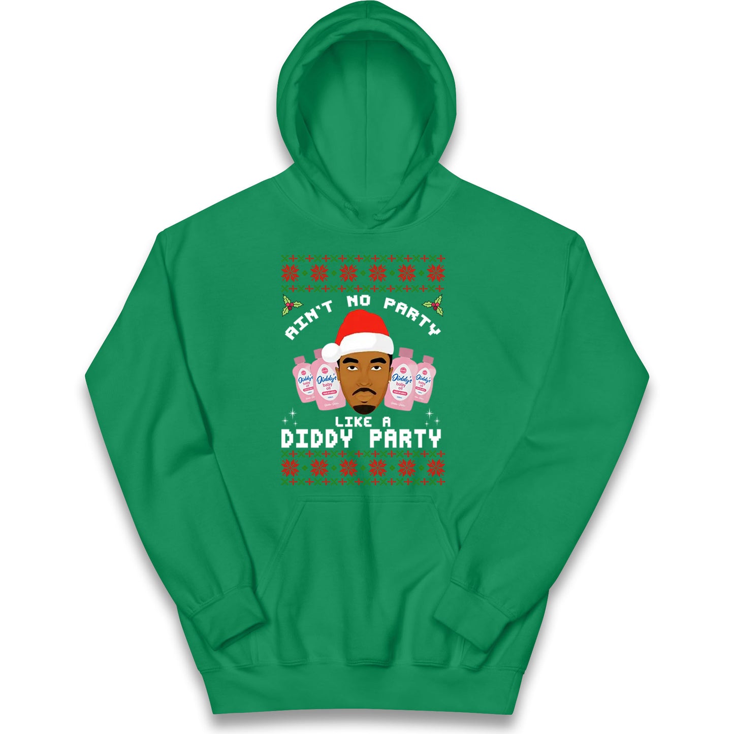Diddy Christmas Kids Hoodie