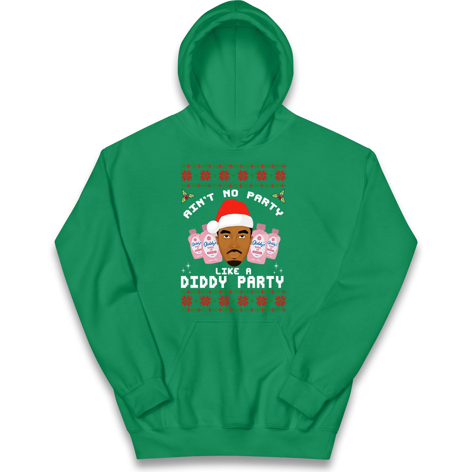 Diddy Christmas Kids Hoodie