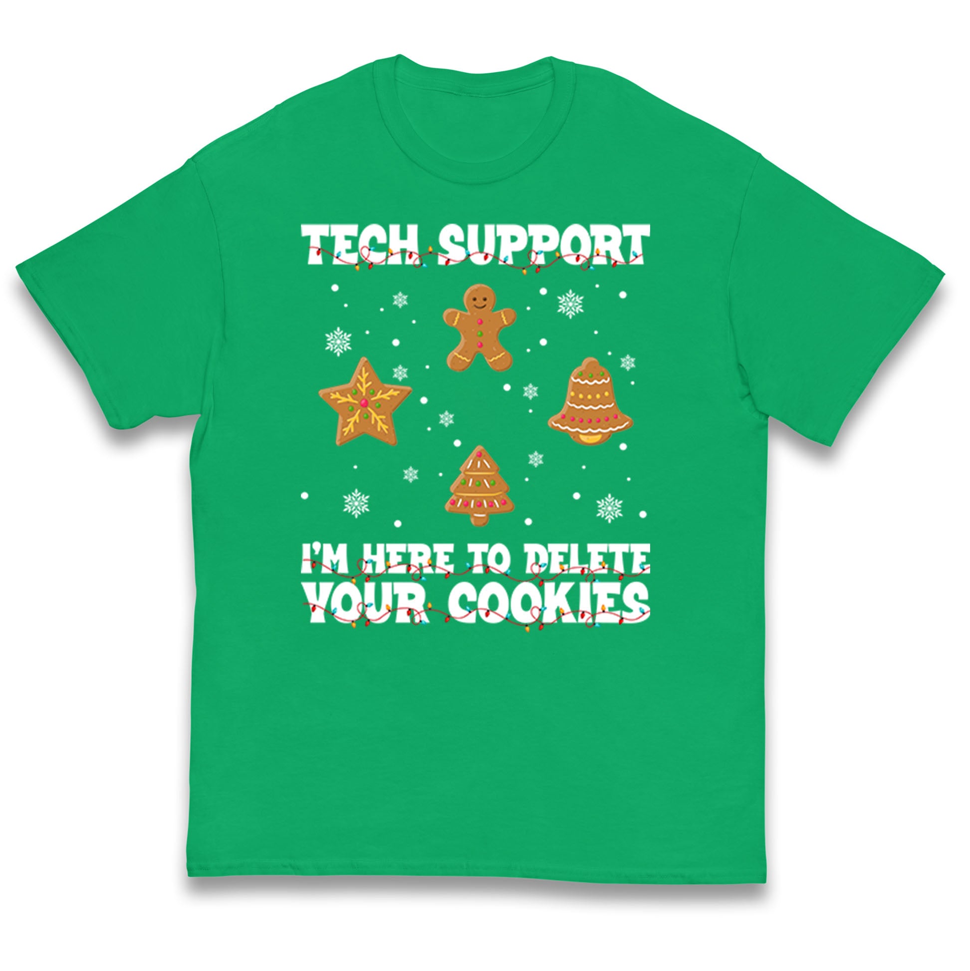 Delete Cookies Kids T Shirt
