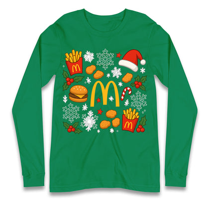 McDonalds Christmas Long Sleeve Shirt
