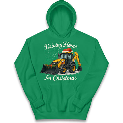 JCB Christmas Kids Hoodie