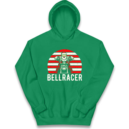 Bell Racer Christmas Kids Hoodie