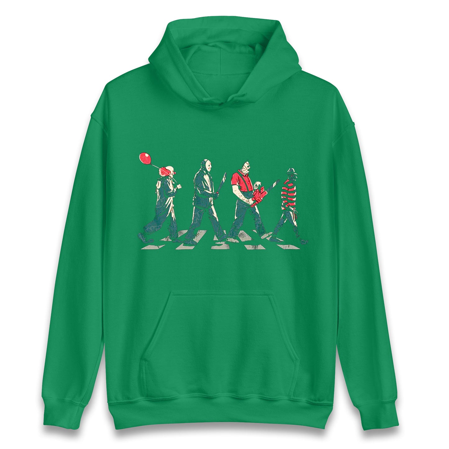 Horror Characters Friends Spoof Halloween Unisex Hoodie