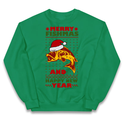 christmas fishing jumper