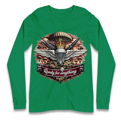 Ready for Anything Parachute Regiment Long Sleeve Shirt