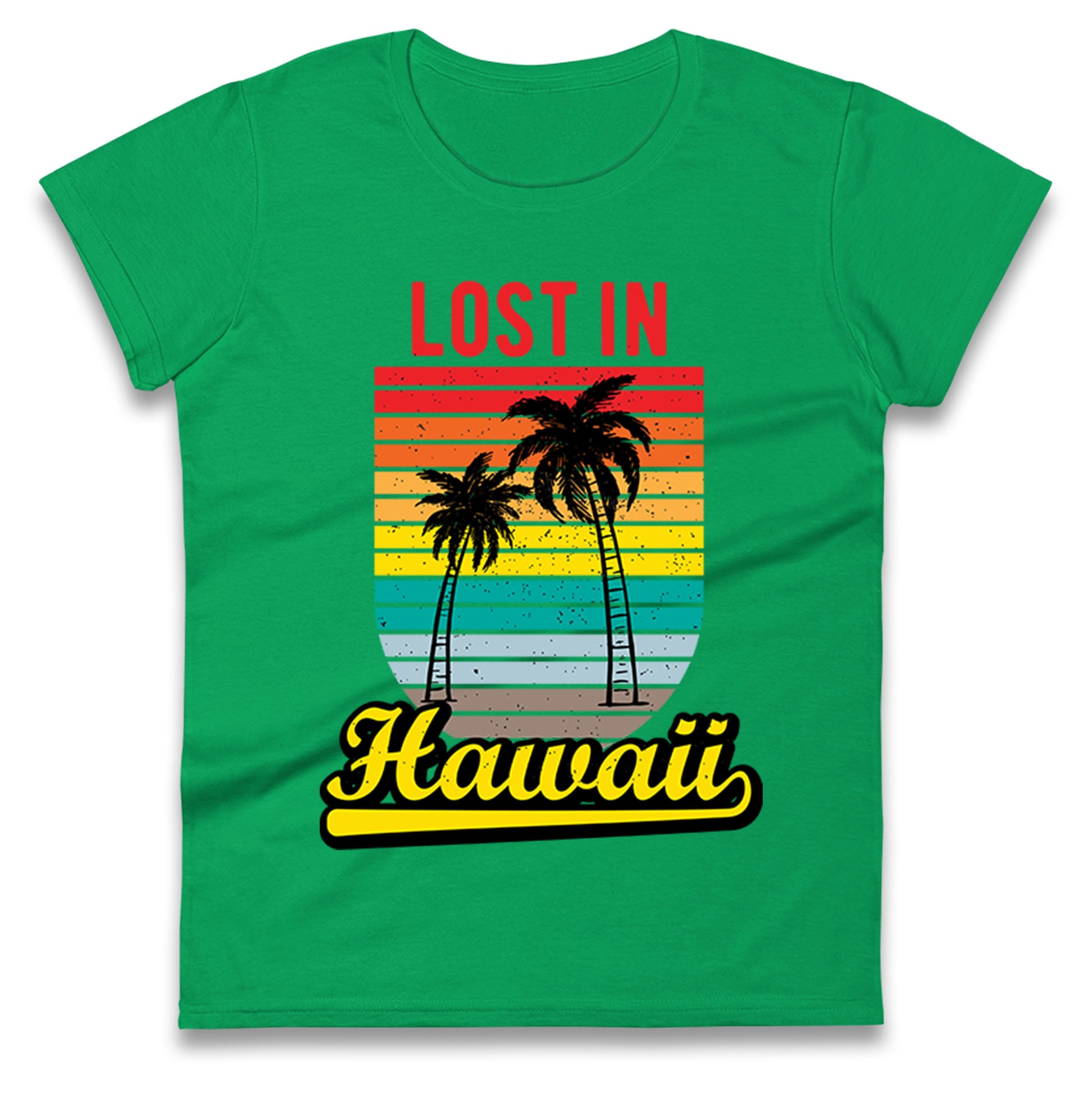 Holidays To Hawaii Ladies T Shirt