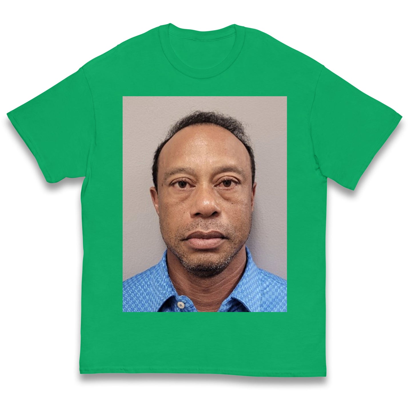 Tiger Woods Mugshot Kids T Shirt