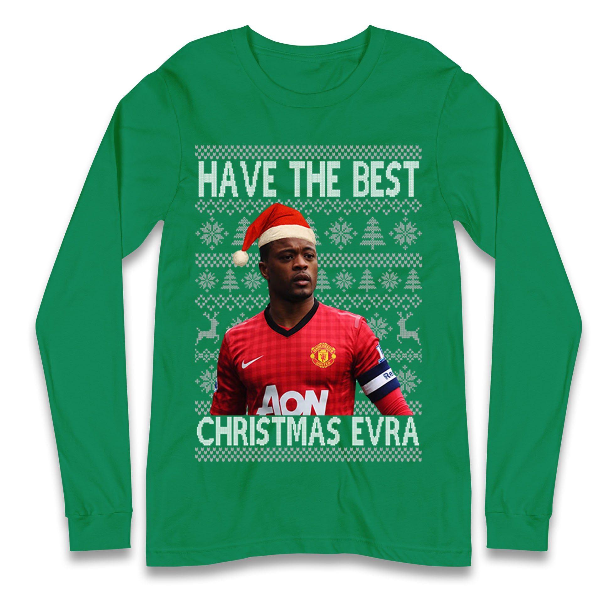 Man Utd Xmas Longsleeve T Shirt 
