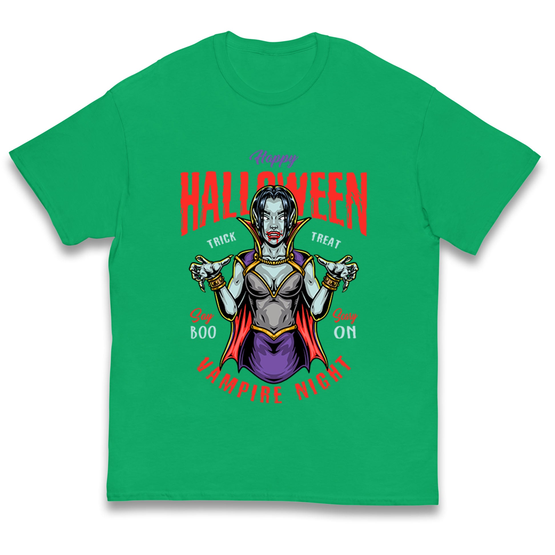Halloween Vampire Kids T Shirt