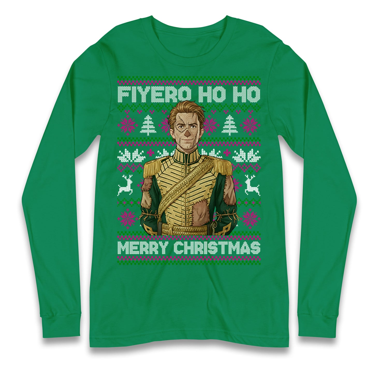Prince Fiyero Wicked Christmas Longsleeve T Shirt