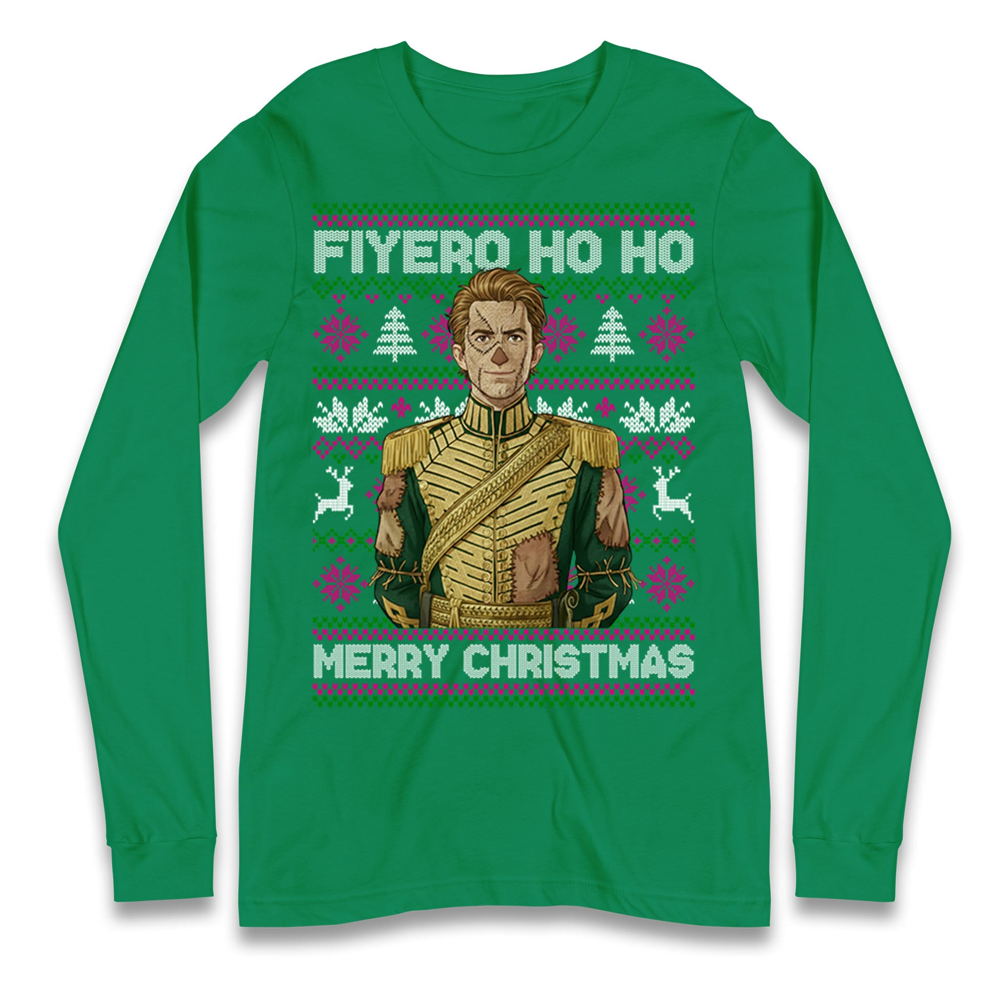 Prince Fiyero Wicked Christmas Longsleeve T Shirt