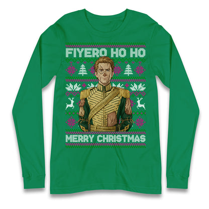 Prince Fiyero Wicked Christmas Longsleeve T Shirt