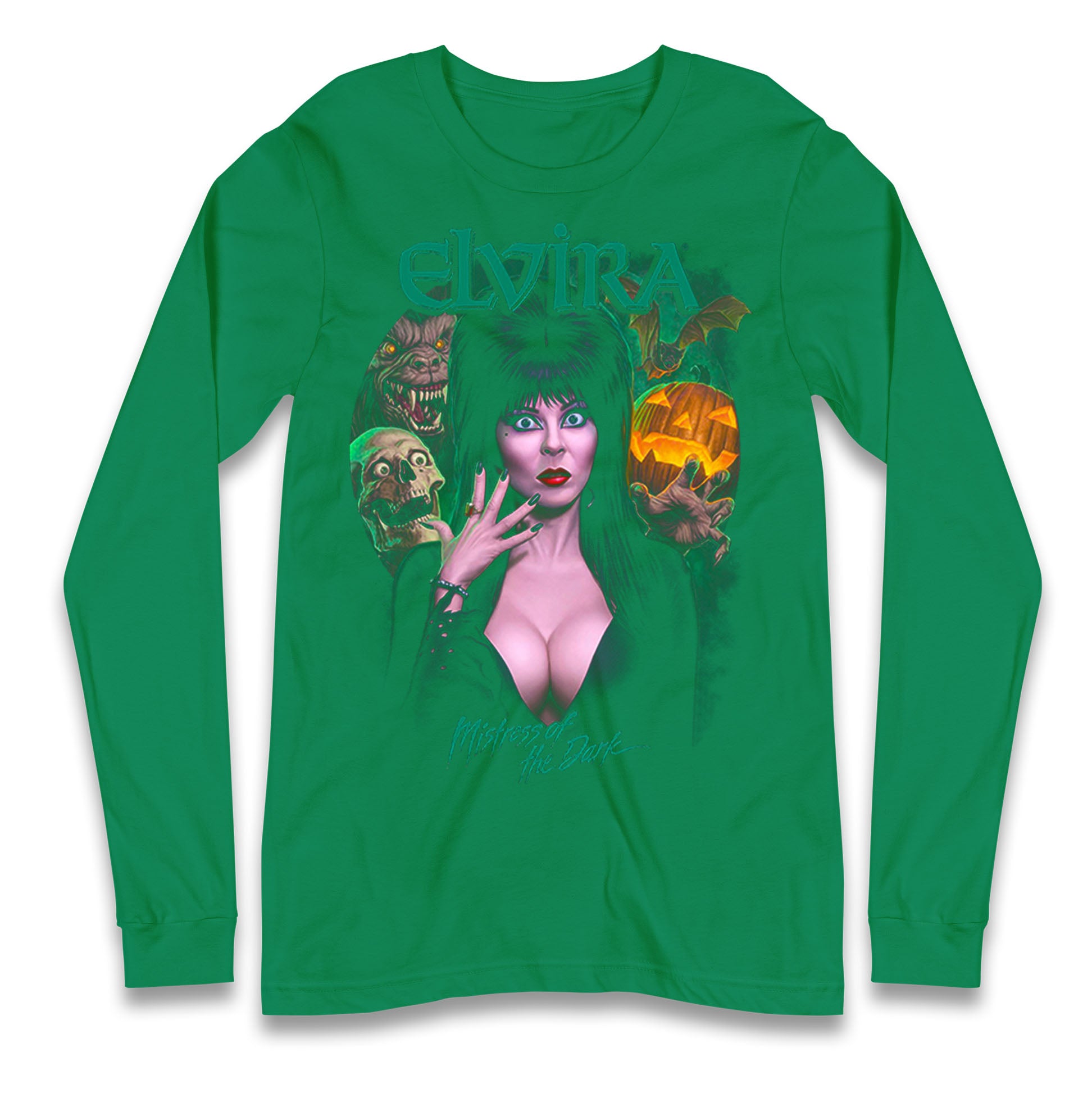 Elvira Mistress Of The Dark Longsleeve T Shirt
