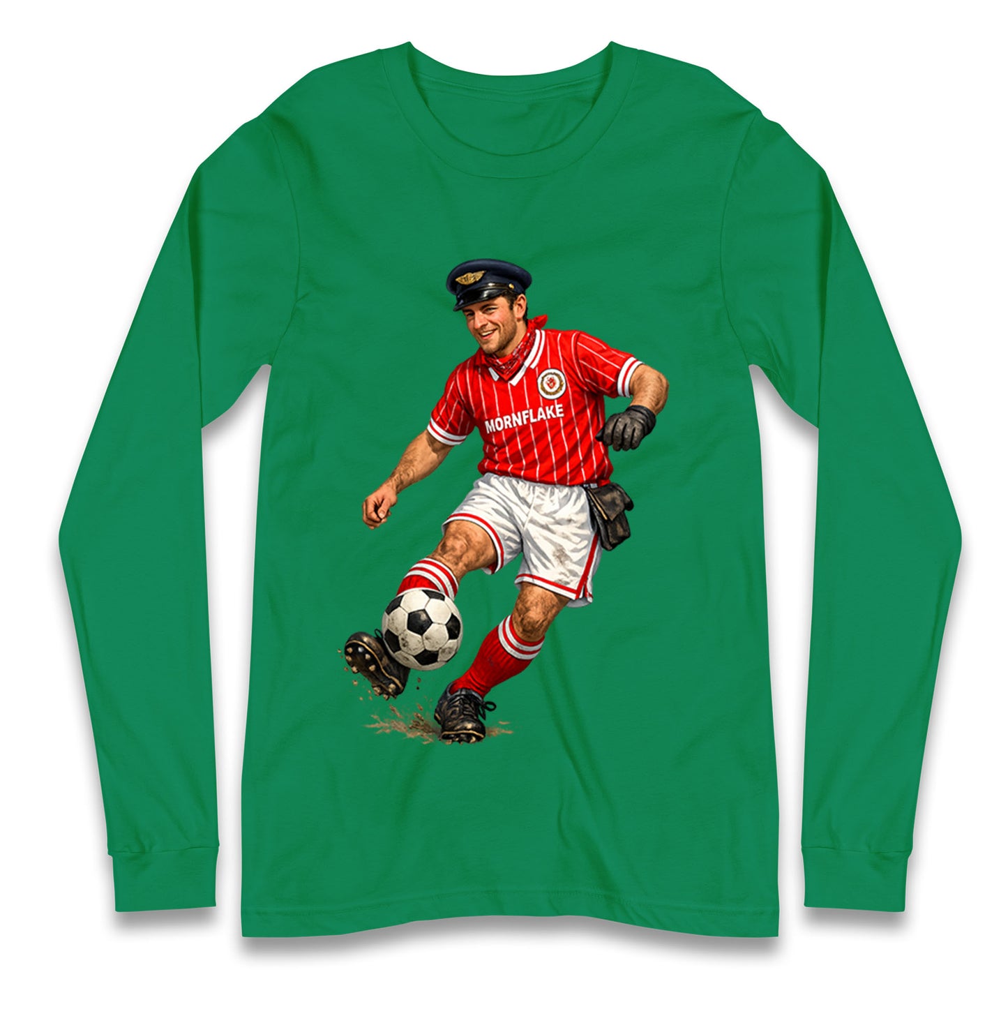 Classic Crewe Alexandra Football Longsleeve T Shirt