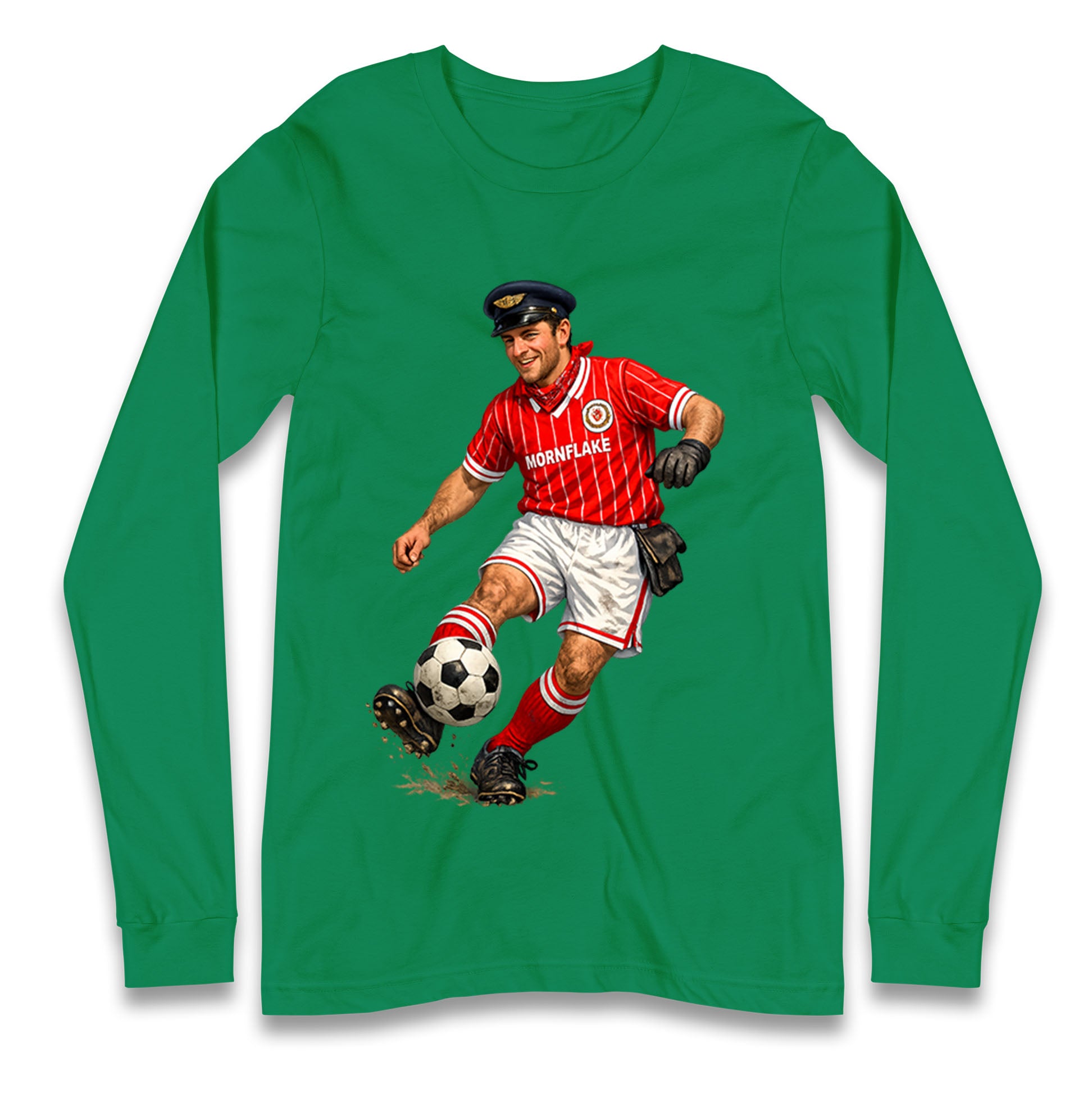 Classic Crewe Alexandra Football Longsleeve T Shirt