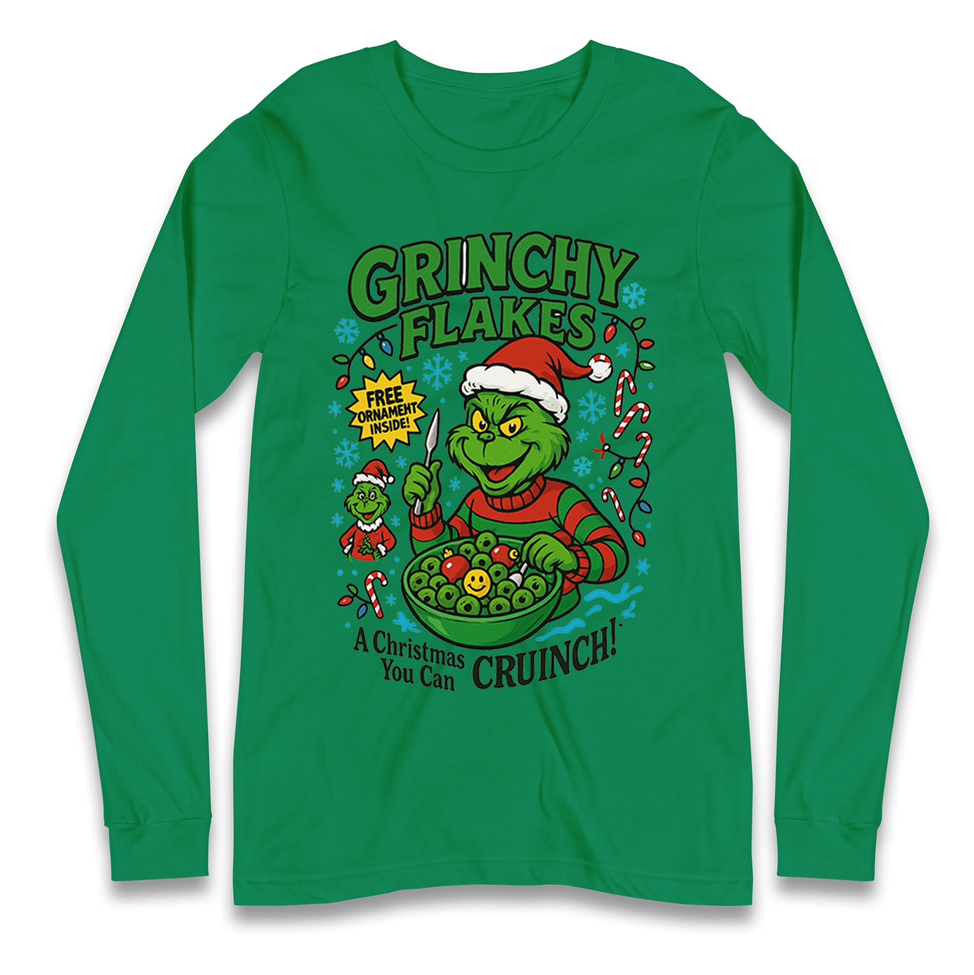 Grinch Christmas Longsleeve T Shirt
