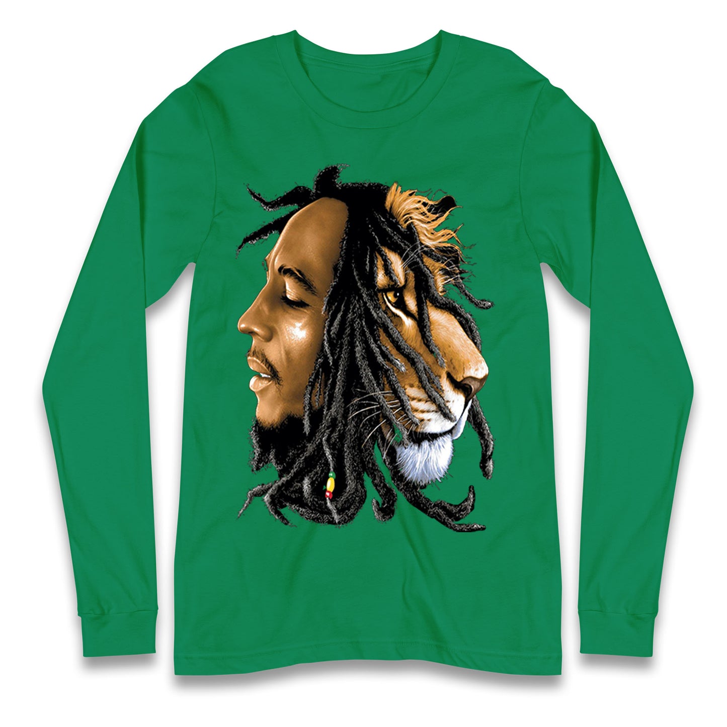 Bob Marley Lion Long Sleeve Shirt