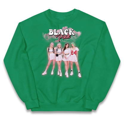 Blackpink K Pop Band Kids Jumper