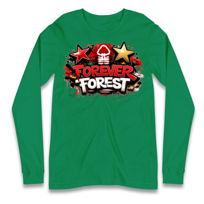 Forever Forest Football Longsleeve T Shirt