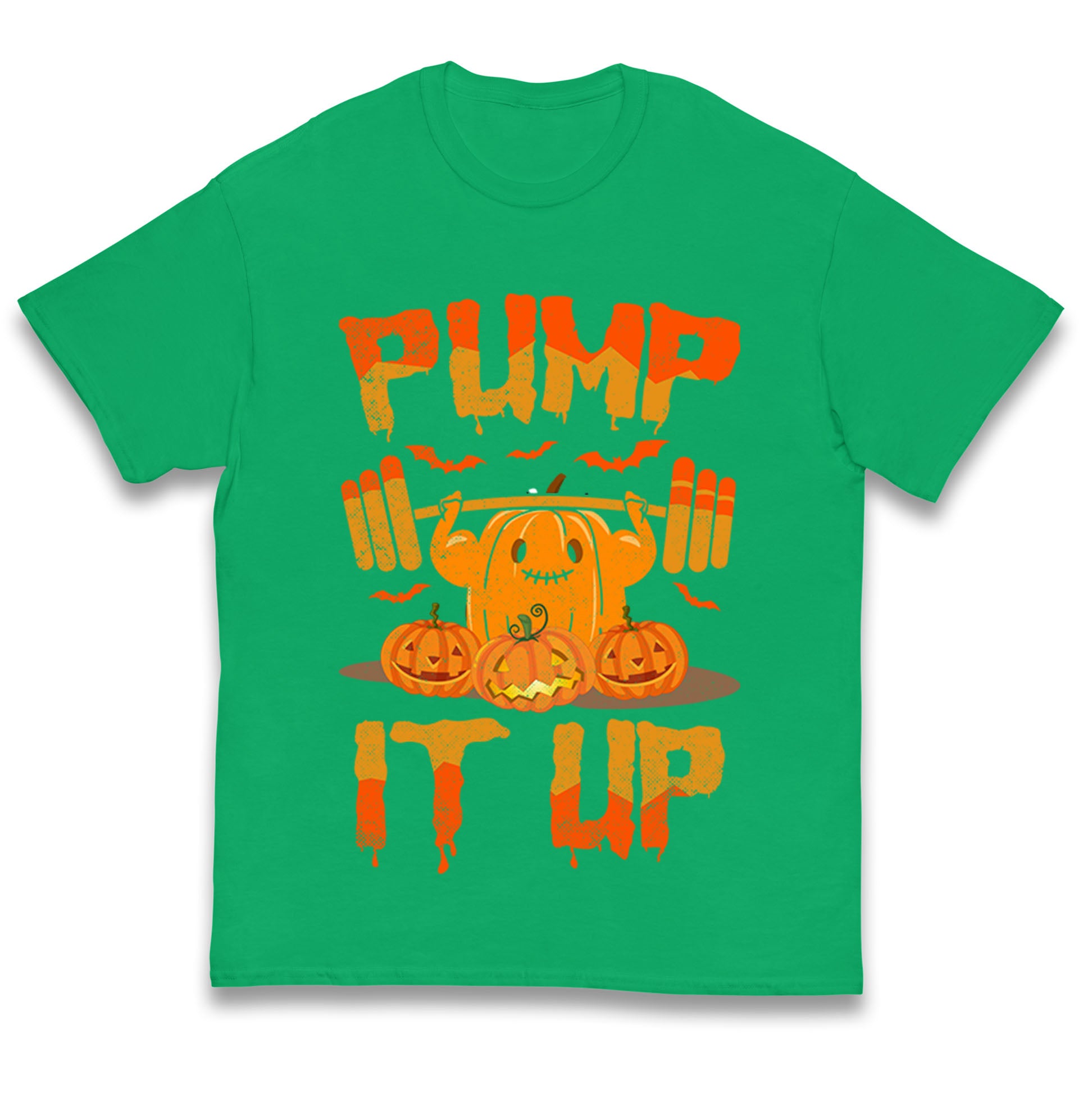 Halloween Fitness Pumpkin T Shirt