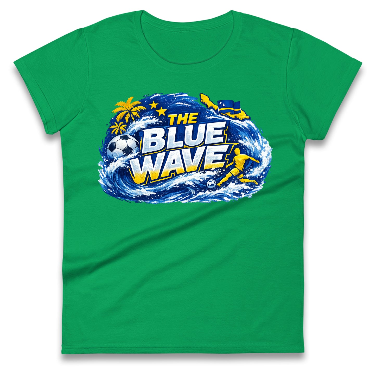 Curacao Football Ladies T Shirt