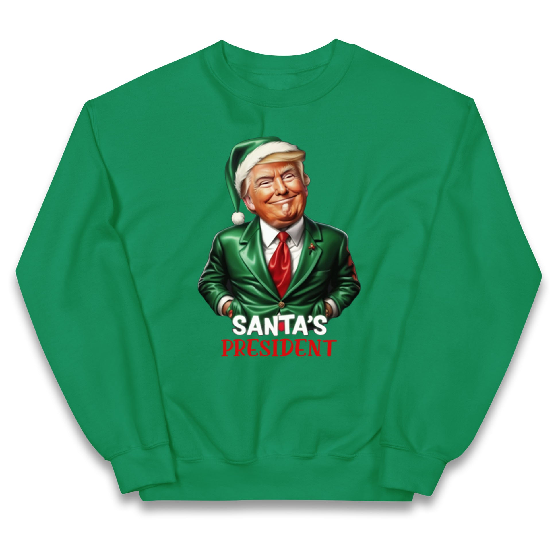 Donald Trump Christmas Kids Jumper