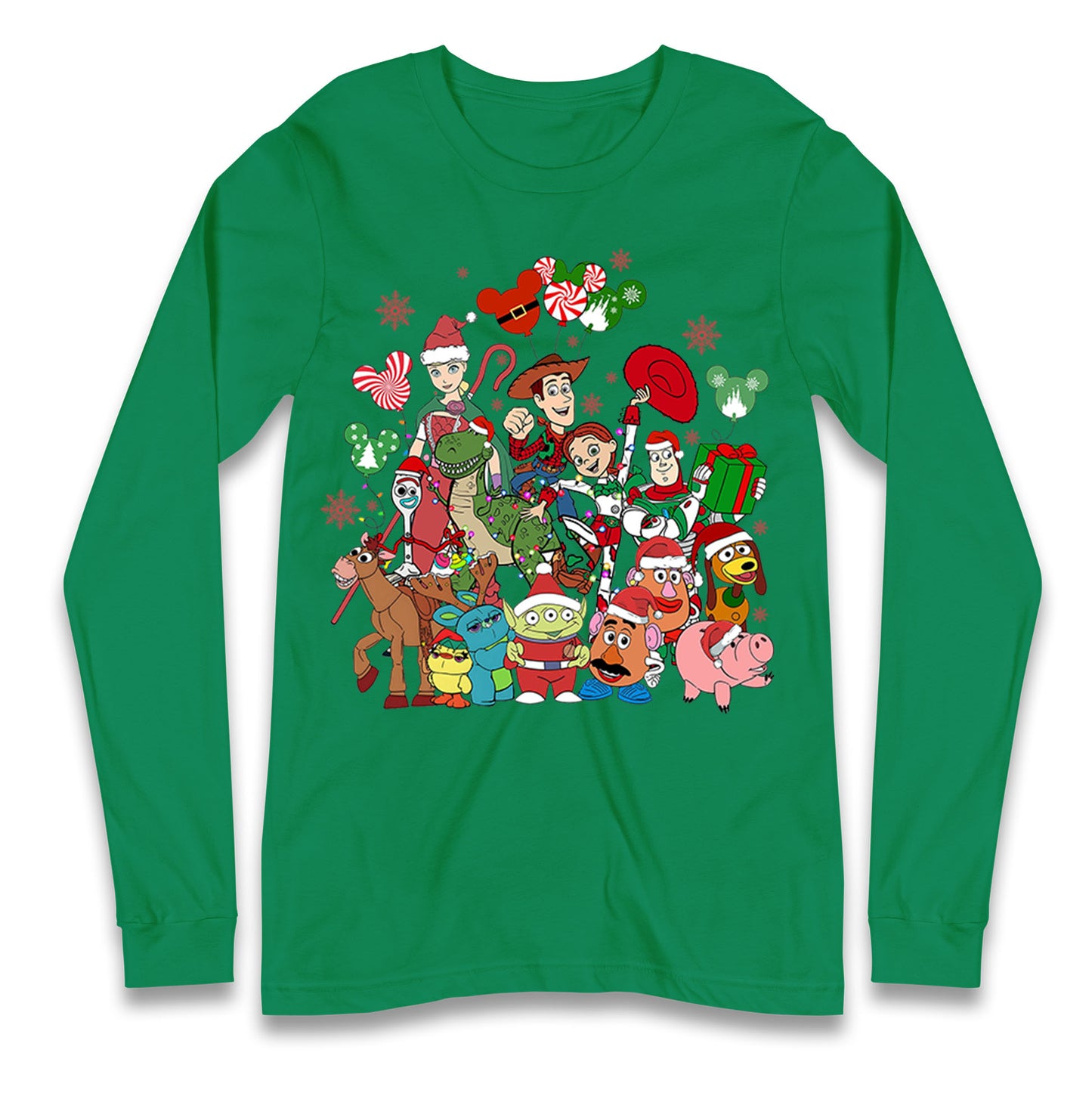 Toy Story Christmas Longsleeve T Shirt