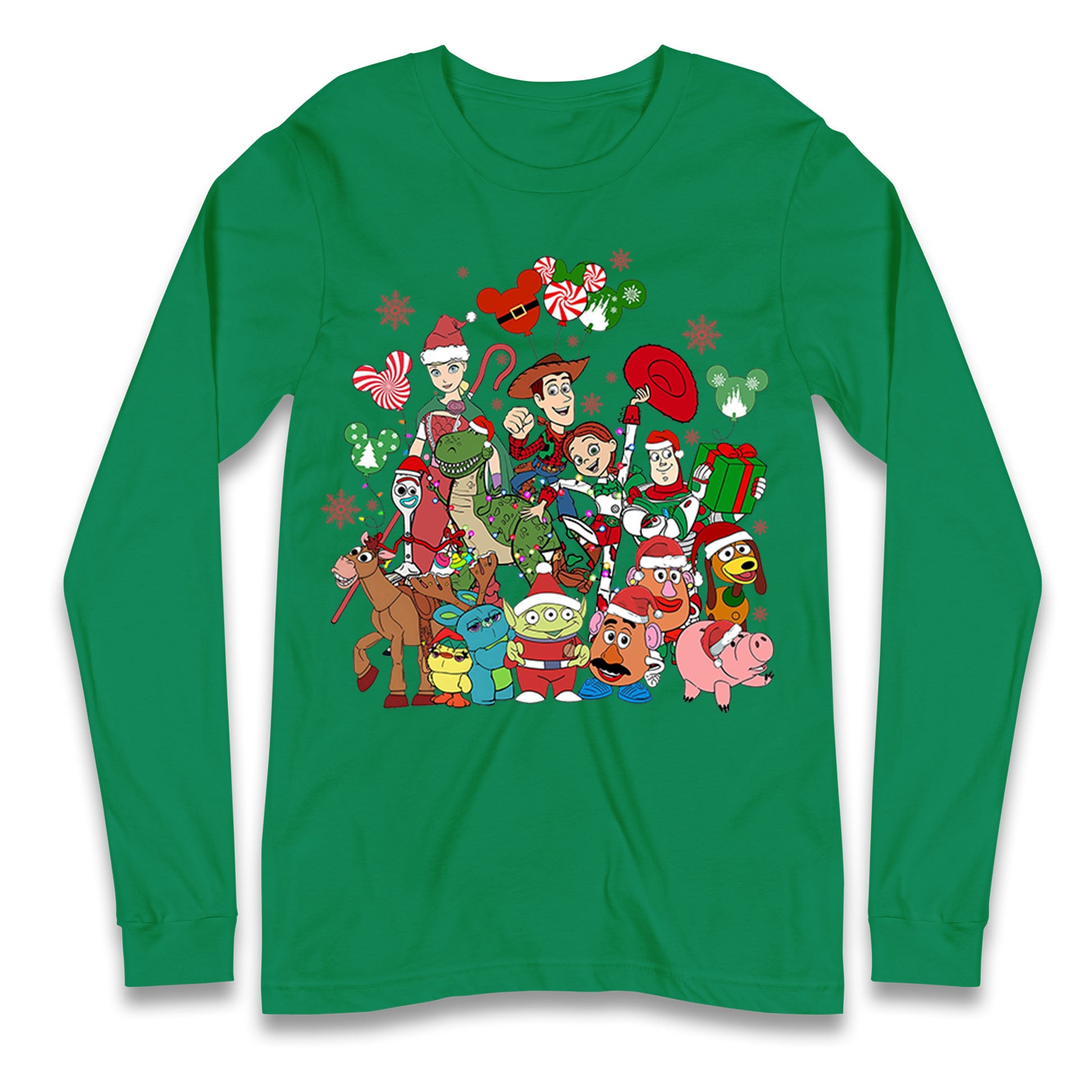 Toy Story Christmas Longsleeve T Shirt