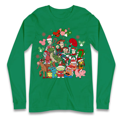 Toy Story Christmas Longsleeve T Shirt