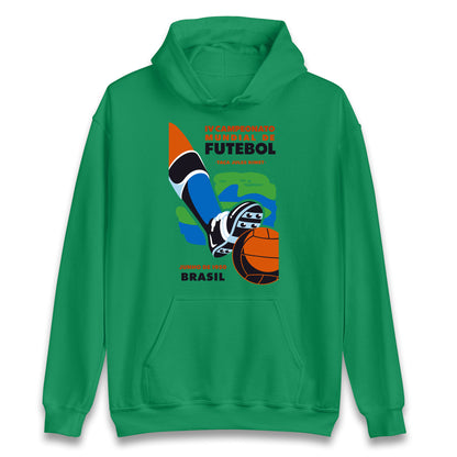 Brasil 1950 Retro World Cup Hoodie